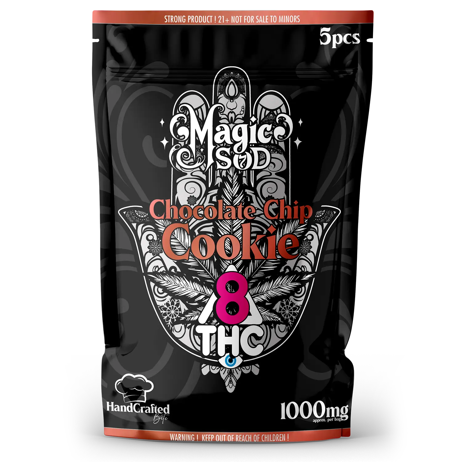 Magic SOD Chocolate Chip Cookie Delta8 THC