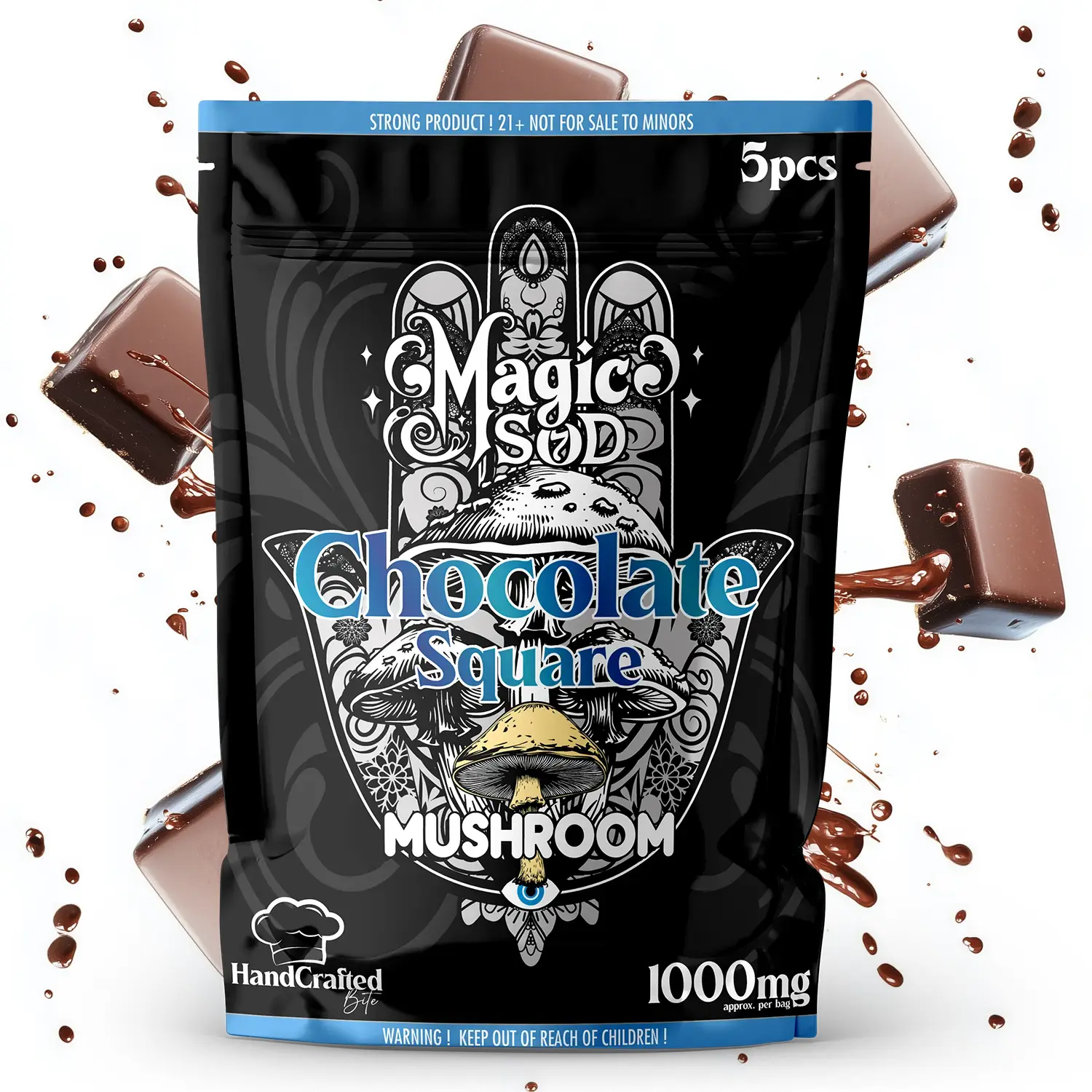 Magic SOD Chocolate Square Mushroom