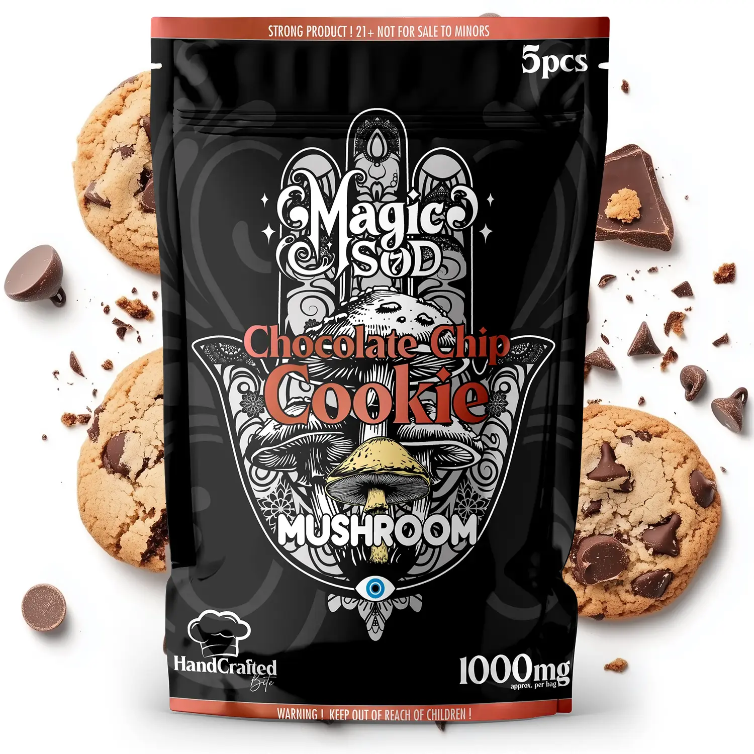 Magic SOD Chocolate Chip Cookie Mushroom