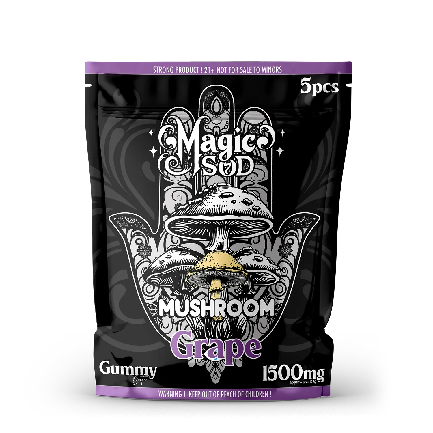 Magic SOD Grape Strawberrry gummies Mushroom